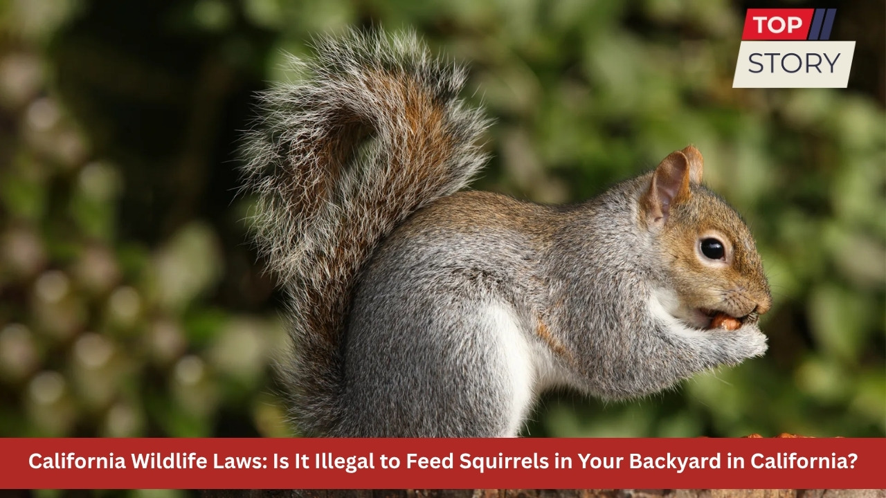 California Wildlife Laws: Is It Illegal to Feed Squirrels in Your Backyard in California?