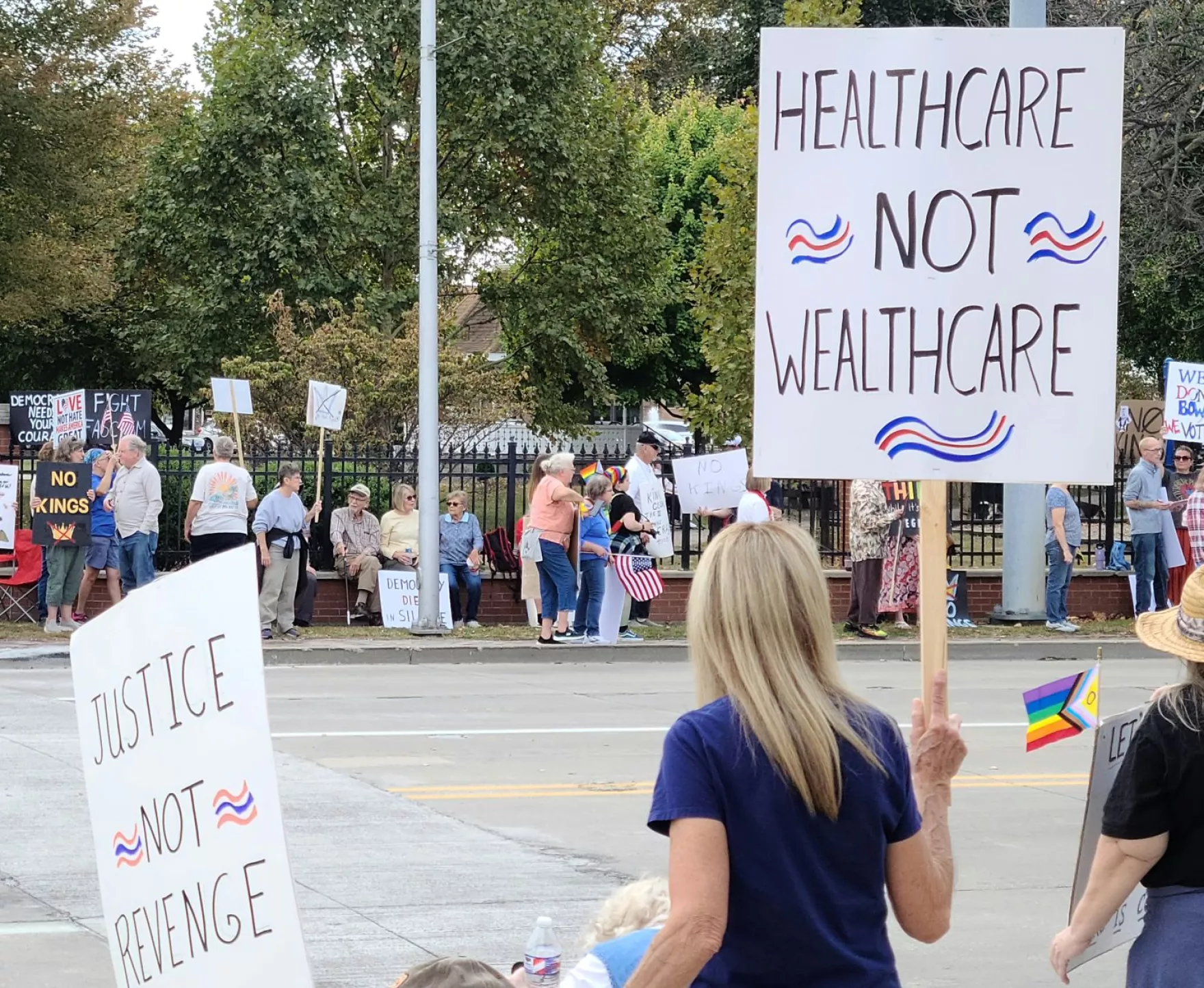 Hundreds Rally in Macomb Against Trump Policies: ‘This Has Gone Too Damn Far’