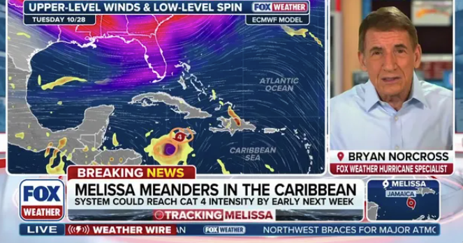 Hurricane Melissa Poised to Pound Jamaica, Haiti, and the Dominican Republic