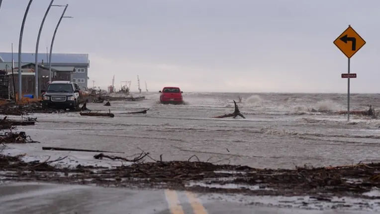 1 Dead, 51 Rescued as Western Alaska Communities Ravaged by Floods from Typhoon Halong’s Remnants
