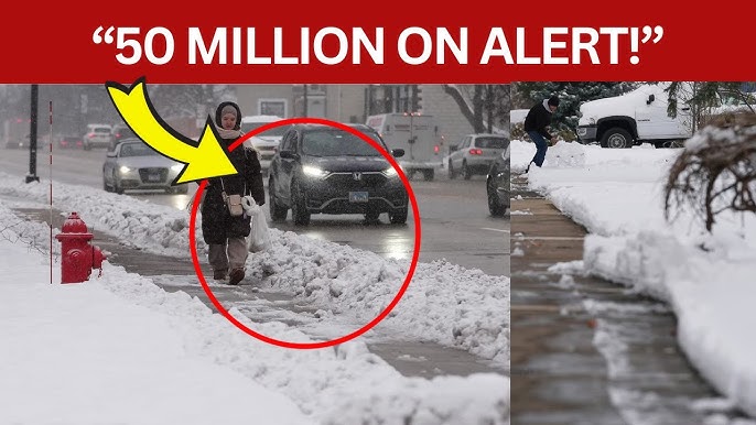 More than 50 million under snow and ice alerts from Kentucky to Maine