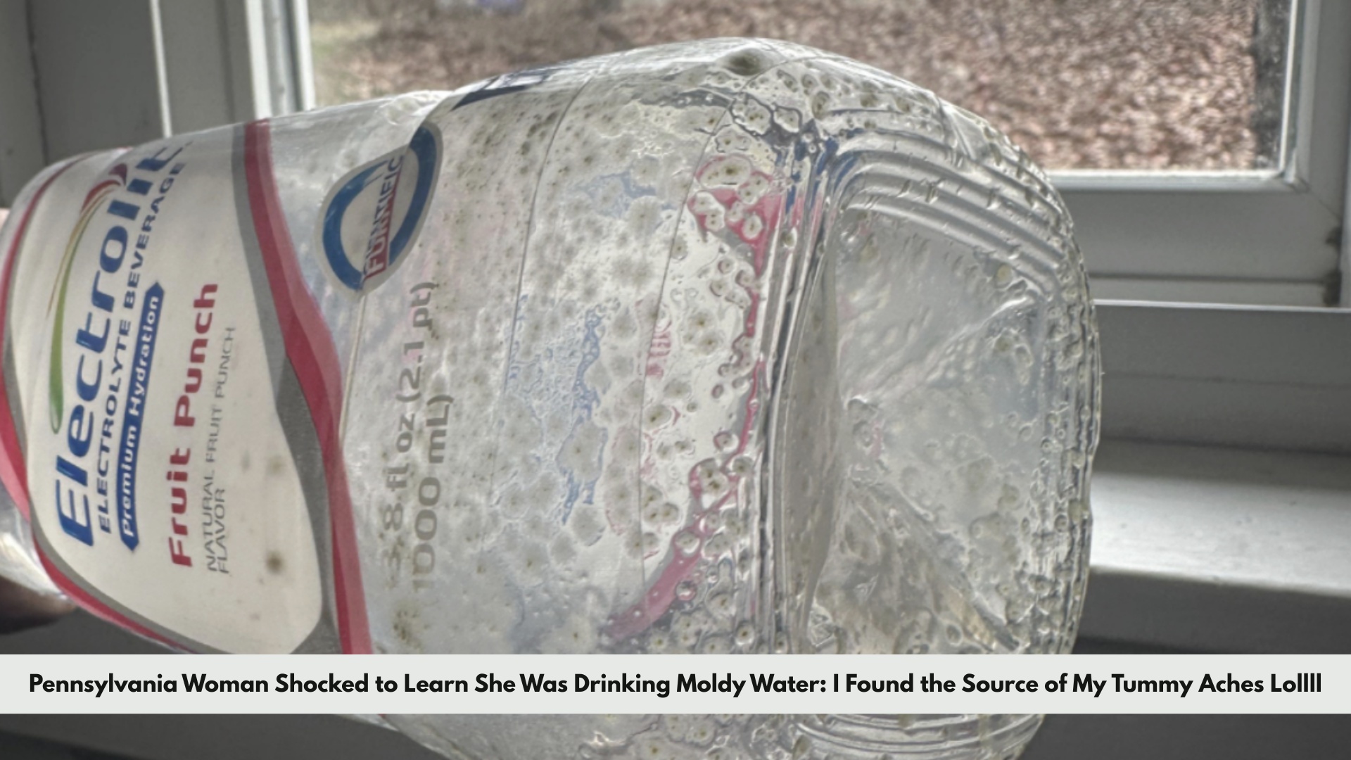 Pennsylvania Woman Shocked to Learn She Was Drinking Moldy Water I Found the Source of My Tummy Aches Lollll